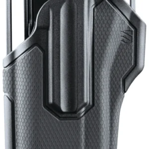 Blackhawk 419000BBL Omnivore OWB Black Plastic Belt Slide Fits Most Semi-Autos, Left Hand