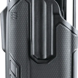 Blackhawk 419001BBR Omnivore OWB Black Polymer Belt Slide Fits Most Semi Autos w/SureFire X300/X300U-A Lights Right Hand