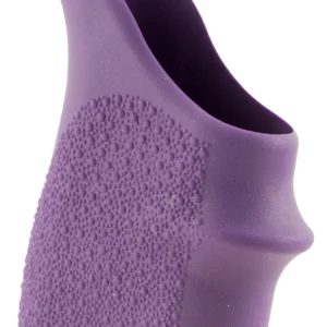 Hogue 18406 HandAll Beavertail Grip Sleeve Textured Purple Rubber for Glock 26, S&W M&P Shield, Ruger LC9