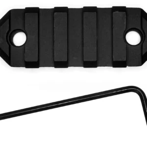 GrovTec US Inc GTSW227 2.2 Inch 5 Slot Keymod  Black Anodized