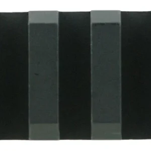 GrovTec US Inc GTSW238 3.8 Inch 9 Slot M-Lok  Black Anodized