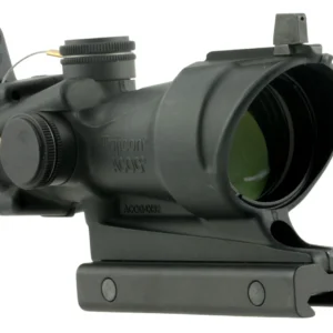 Trijicon 100091 ACOG Black Hardcoat Anodized 4x32mm Illuminated Amber Crosshair 223 Reticle