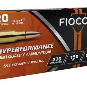 Fiocchi 270HSB Hyperformance 270Win 150gr Super Shock Tip 20 Per Box/10 Case