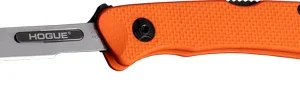 HOGUE EXPEL 2.5" SCALPEL - REPLACEABLE BLADE G10 ORANGE