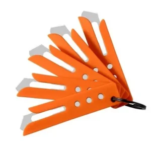 HOGUE EXPEL BLADE GUARD 5PK - ORANGE NYLON