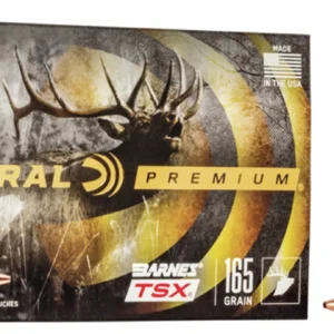 Federal P308H Premium 308Win 165gr Barnes TSX 20 Per Box/10 Case