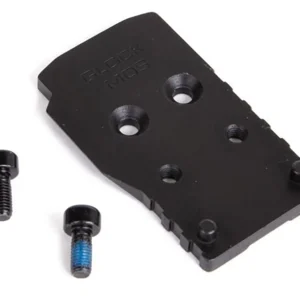 Sig Sauer Electro-Optics SOR1MK011 Romeo1 Mounting Kit Black Steel, Compatible w/Glock MOS To Slide Mount