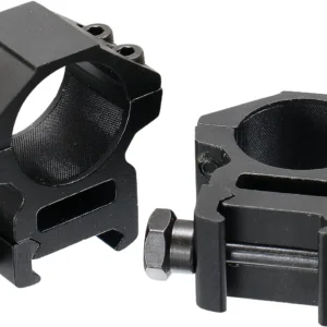 UTG RGWM25M4 Accushot Scope Rings Black Anodized 1" Medium