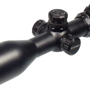 UTG SCP3-UM312AO Accushot Black Hardcoat Anodized 3-12x 44mm 30mm Tube Illuminated Red/Green Mil-Dot Reticle