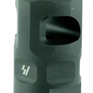 Strike Industries SAILCOMP Sail Comp Black Steel with 1/2"-28 tpi Threads, 1.57" OAL & 0.26" Diameter for 223 Rem, 5.56x45mm NATO AR-Platform