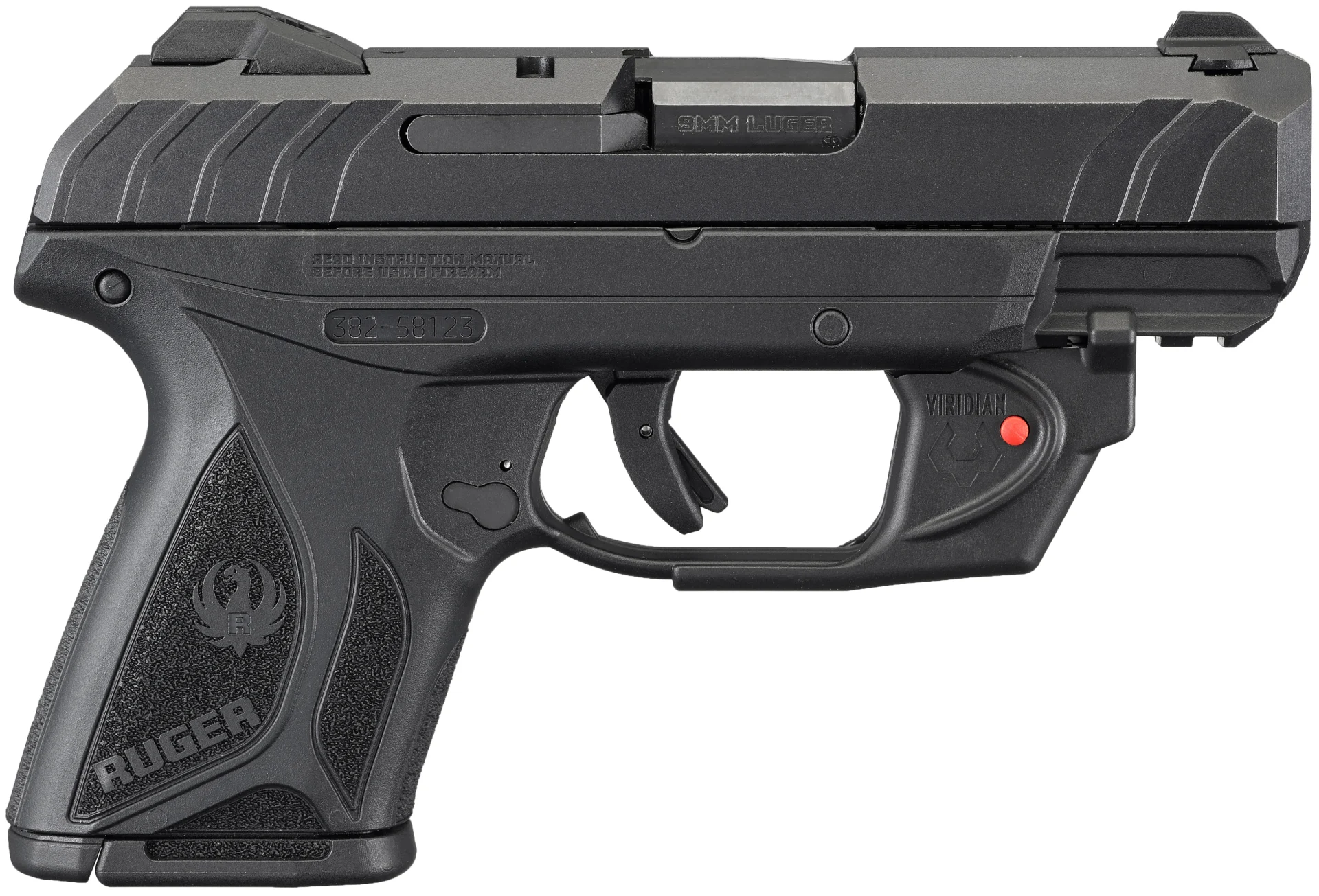 RUG SEC 9 COMP 9MM B 10RD LSR
