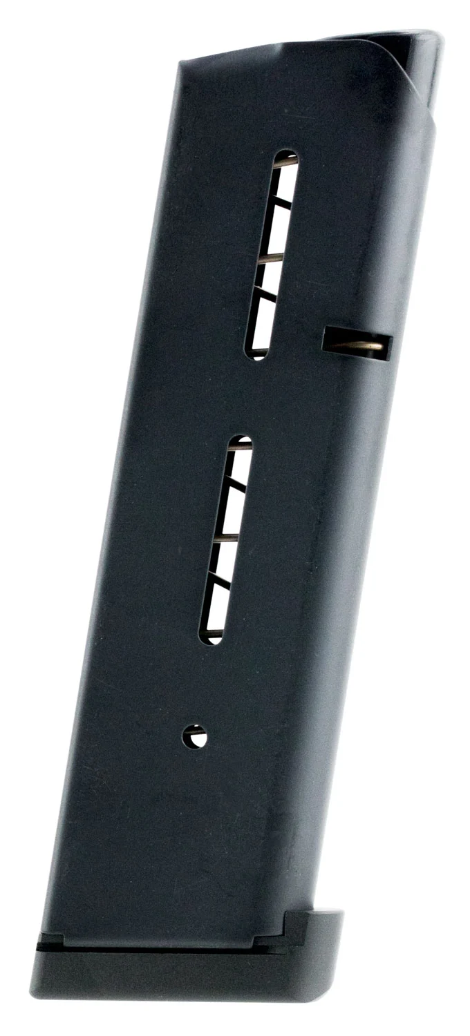 Wilson Combat 47DAB 1911 8rd Detachable w/ Aluminum Floor Plate 45 ACP Fits 1911 Government Black Stainless Steel