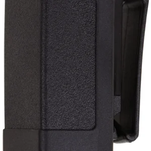 Blackhawk 410600PBK Single Mag Case Matte Black Polymer Belt Clip Compatible w/ Double Stack 9mm/10mm/40/45/357