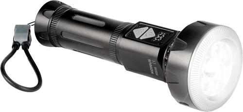 KONUS RECHARGEABLE FLASH LIGHT - 3000 LUMEN