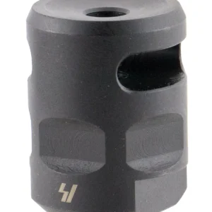 Strike Industries WHCOMP556 WarHog Comp Black Steel with 1/2"-28 tpi Threads, 1.27" OAL & 0.26" Diameter for 223 Rem, 5.56x45mm NATO AR-Platform