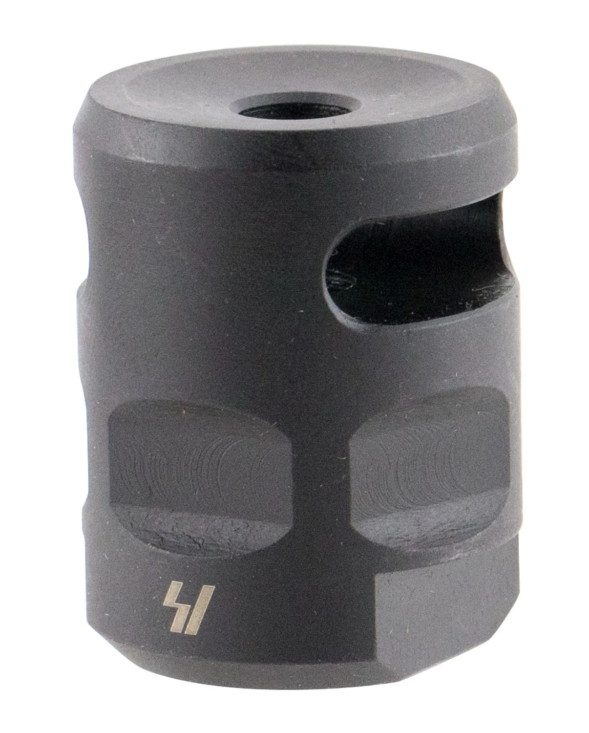 Strike Industries WHCOMP556 WarHog Comp Black Steel with 1/2"-28 tpi Threads, 1.27" OAL & 0.26" Diameter for 223 Rem, 5.56x45mm NATO AR-Platform
