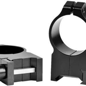 Warne 216LM Vertical Rings Maxima Matte Black 30mm Extra High Quick Detach 0 MOA