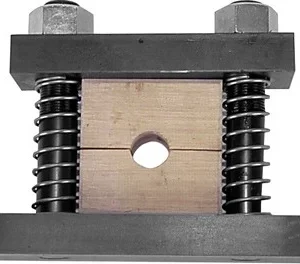 WHEELER BARREL VISE WITH - 3 OAK BUSHINGS