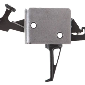 CMC Triggers 91504 Drop-In  Two-Stage Flat Trigger w/ 1-3 lbs Draw Weight & Black/Silver Finish