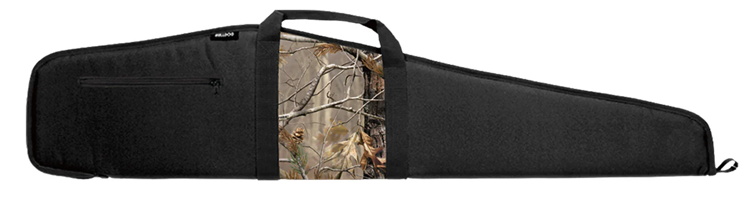 Bulldog BD210 Camo Panel 48" Scoped Rifle Black Nylon Case with Integrated Realtree AP Panel