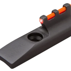 TruGlo TG965R Front Sight Red Fiber Optic Front/Black Frame Fits Browning Buck Mark Fits Ruger MK II/MK III/MK IV, 22/45, Front Post Screw Mount