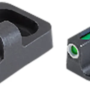 TruGlo TG13RM1PB TFX Pro Sights For Remington Shotguns Black | Green Tritium Fiber Optic White Outline Front Sight Black Rear Sight
