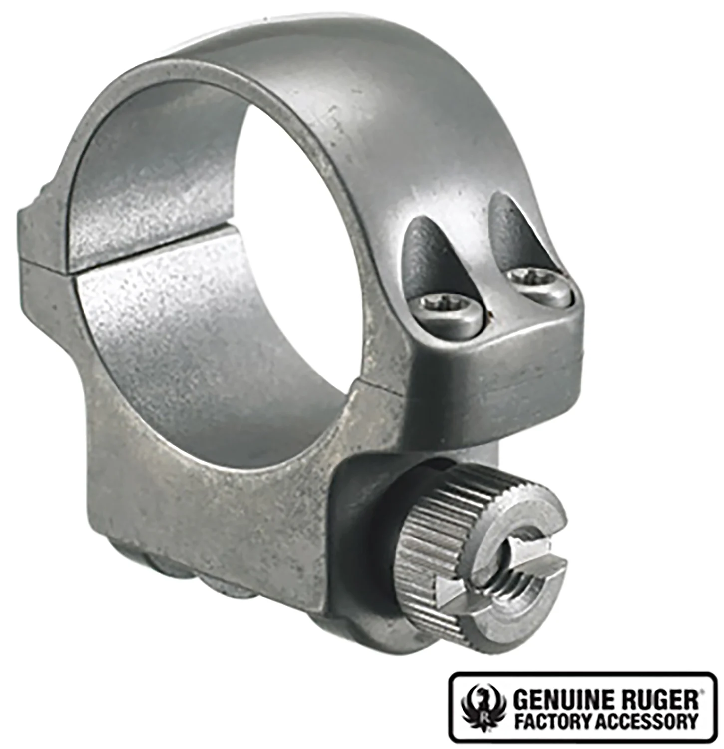 Ruger 90293 3KTG Scope Ring Silver 1" Low