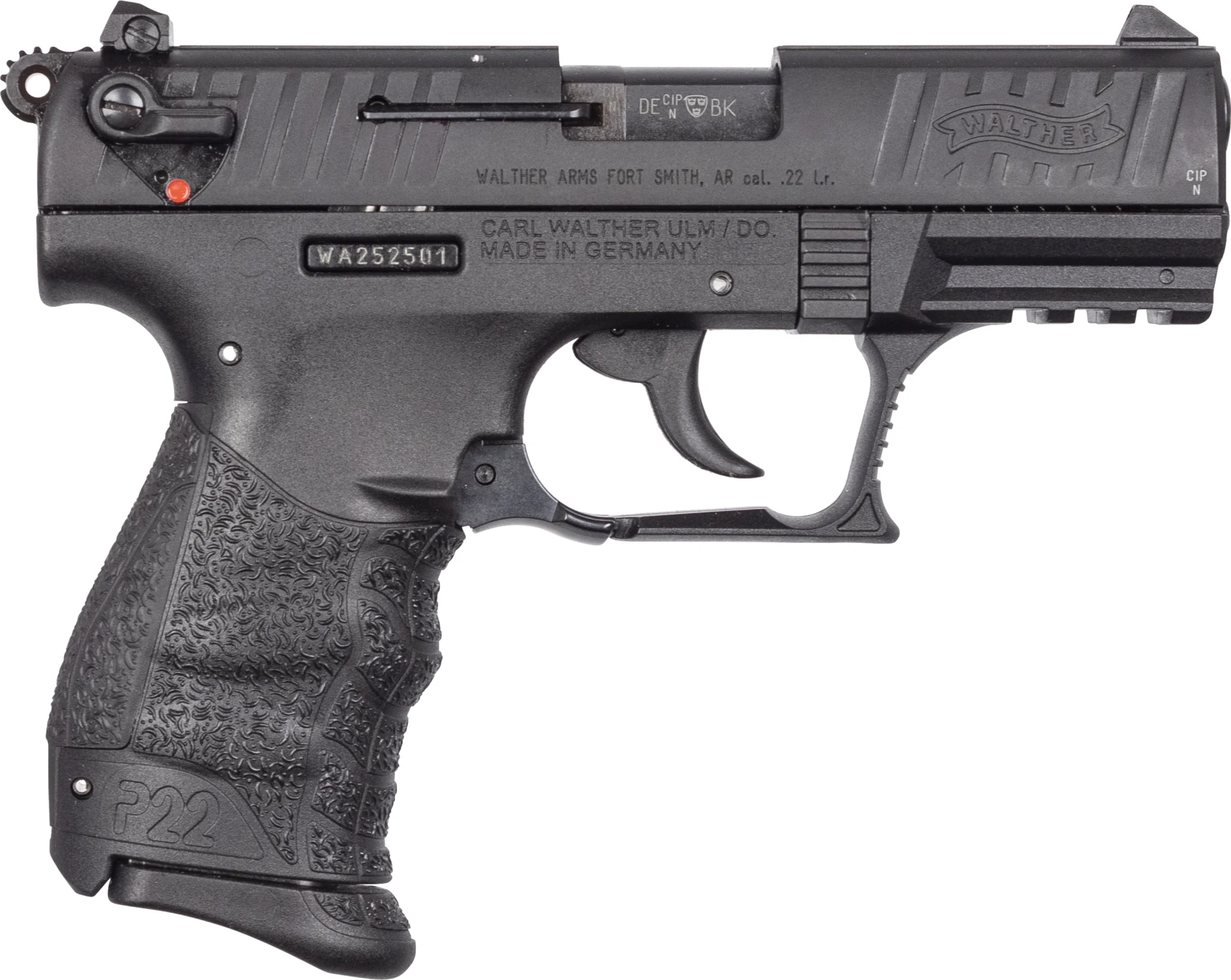 WAI P22Q 22LR DA 3.4B 10RD