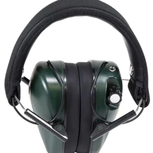 Caldwell 487557 E-Max Low-Profile Muff 23 dB Over the Head Green/Black Adult