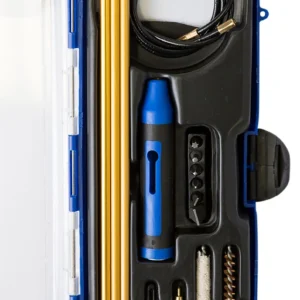 DAC GM22HY GunMaster Hybrid Cleaning Kit 22 Cal Rifle/16 Pieces Black/Blue