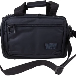 Blackhawk 74RB01BK Sportster Deluxe Black 600D Polyester Holds 2 Handguns