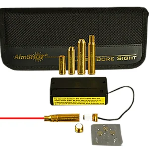 Aimshot MBSKIT3 Modular Rifle Boresighter Kit 243/308 Win/7.62x54mm Chamber Brass