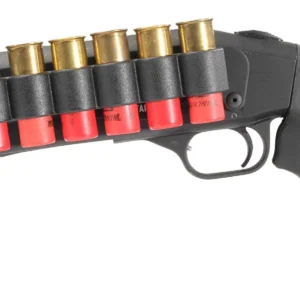 TacStar 1081212 Slimline Sideaddle Mossberg 930 12 Gauge 6rds Black Polymer w/Aluminum Mounting Plate