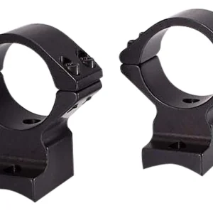 Talley 940705 Scope Mount/Ring Combo Black Anodized 1" Tube Weatherby Mark V Medium Rings Magnum Action