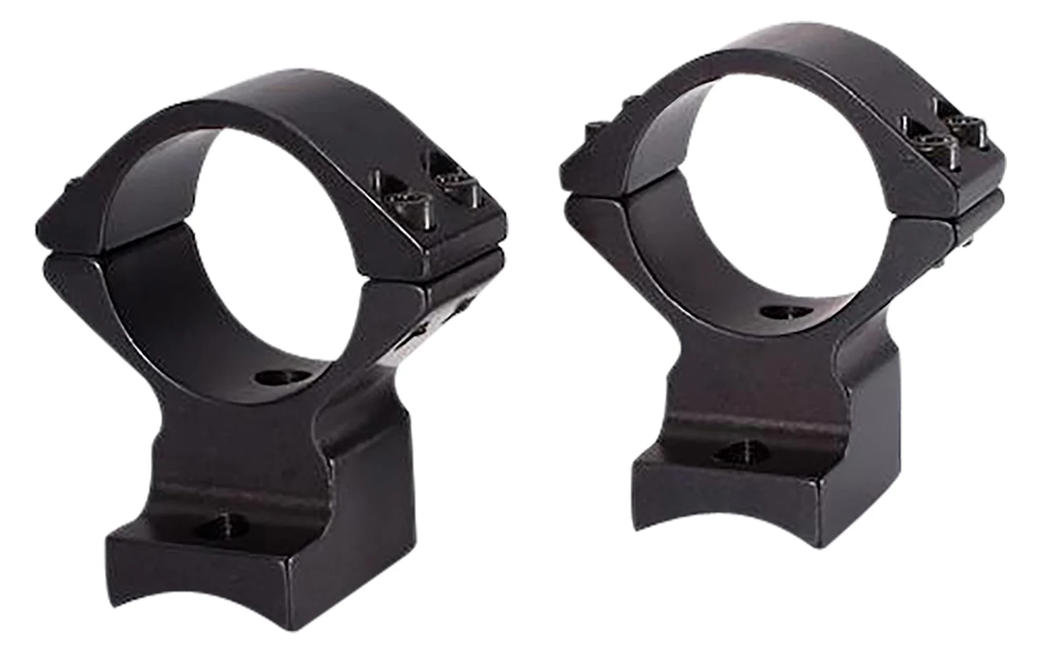 Talley 930702 Scope Mount/Ring Combo Black Anodized 1" Tube Winchester Model 70 Low Rings