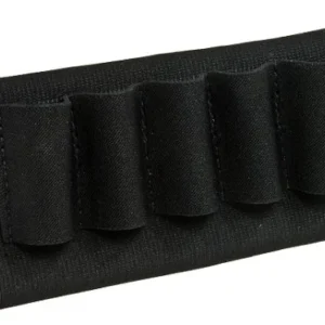 Blackhawk 74SH02BK Buttstock Shell Holder Black Nylon 5rd Shotgun