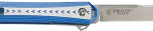 CRKT STICKLER 3.38" FOLDER - ASSISTED SS/BLUE HANDLE