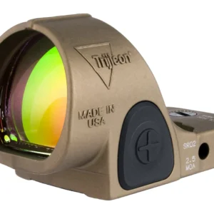 TRIJICON SRO ADJ SIGHT LED 2.5 MOA BRWN