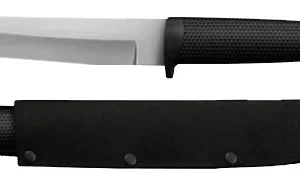 Cold Steel 20TL Lite 6" Fixed Plain Tanto 4034 Stainless Steel Blade/Black Polypropylene Handle