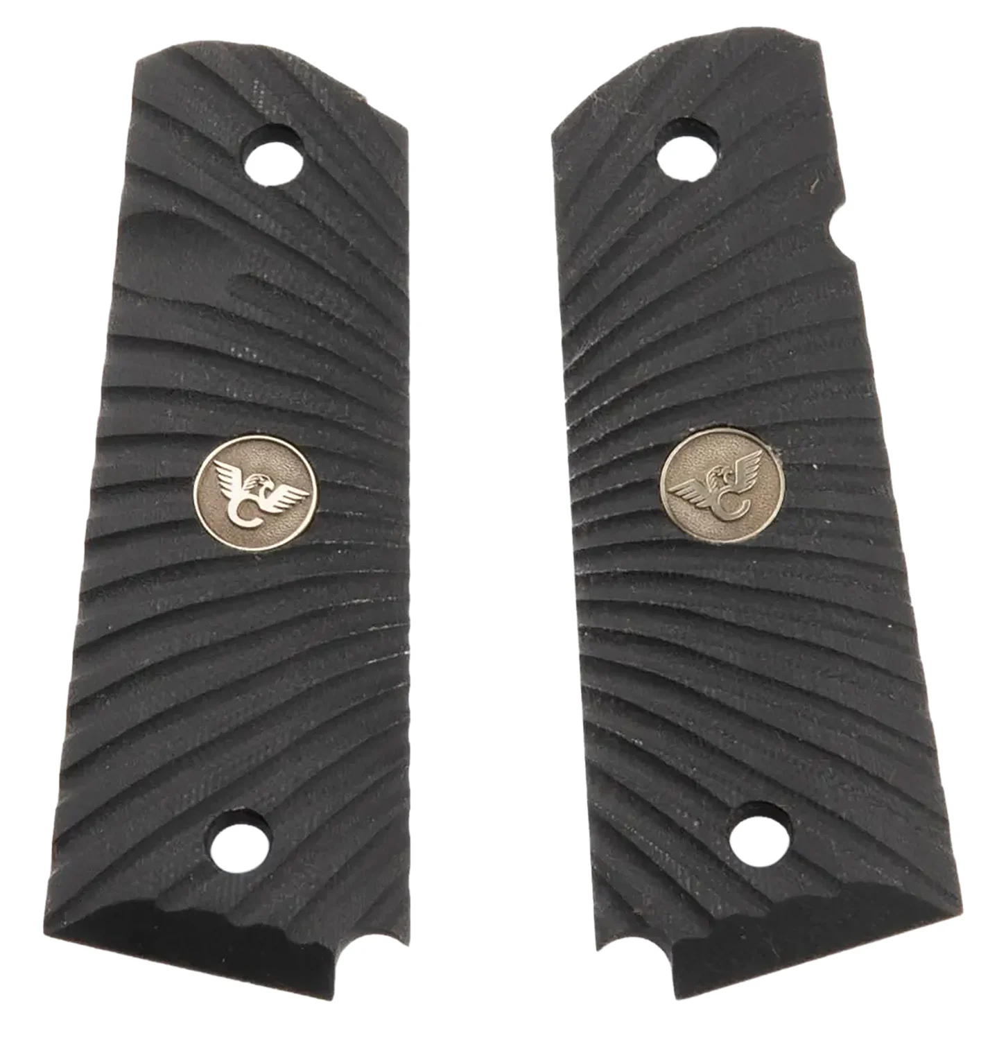 Wilson Combat 351AAFS Grip Panels 1911 Starburst G-10 Black