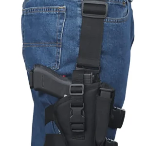 Bulldog WTAC8R Tactical Leg Black Knit Fits Large Semi-Auto Fits 3.50-5" Barrel Right Hand