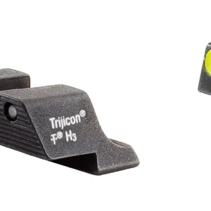 Trijicon 600540 HD Night Sights Green/Tritium Yellow Outline Front Sight-Green Tritium Black Outline Rear Sight Glock Glock 17/17L/19 Standard Frame
