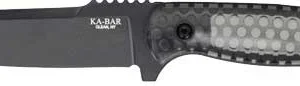 KA-BAR LES GEORGE COOL NAME - 4.62" REVERSE TANTO & SHEATH