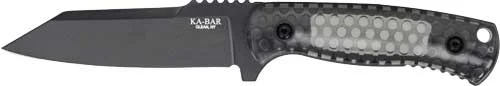 KA-BAR LES GEORGE COOL NAME - 4.62" REVERSE TANTO & SHEATH