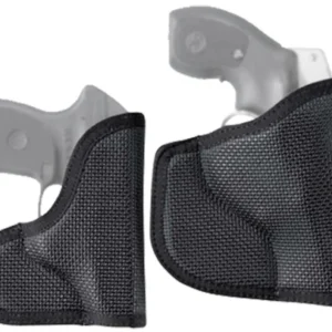 DeSantis Gunhide N38BJU4Z0 Nemesis  Pocket Black Rubberized Fabric Fits Glock 26/27 Ambidextrous