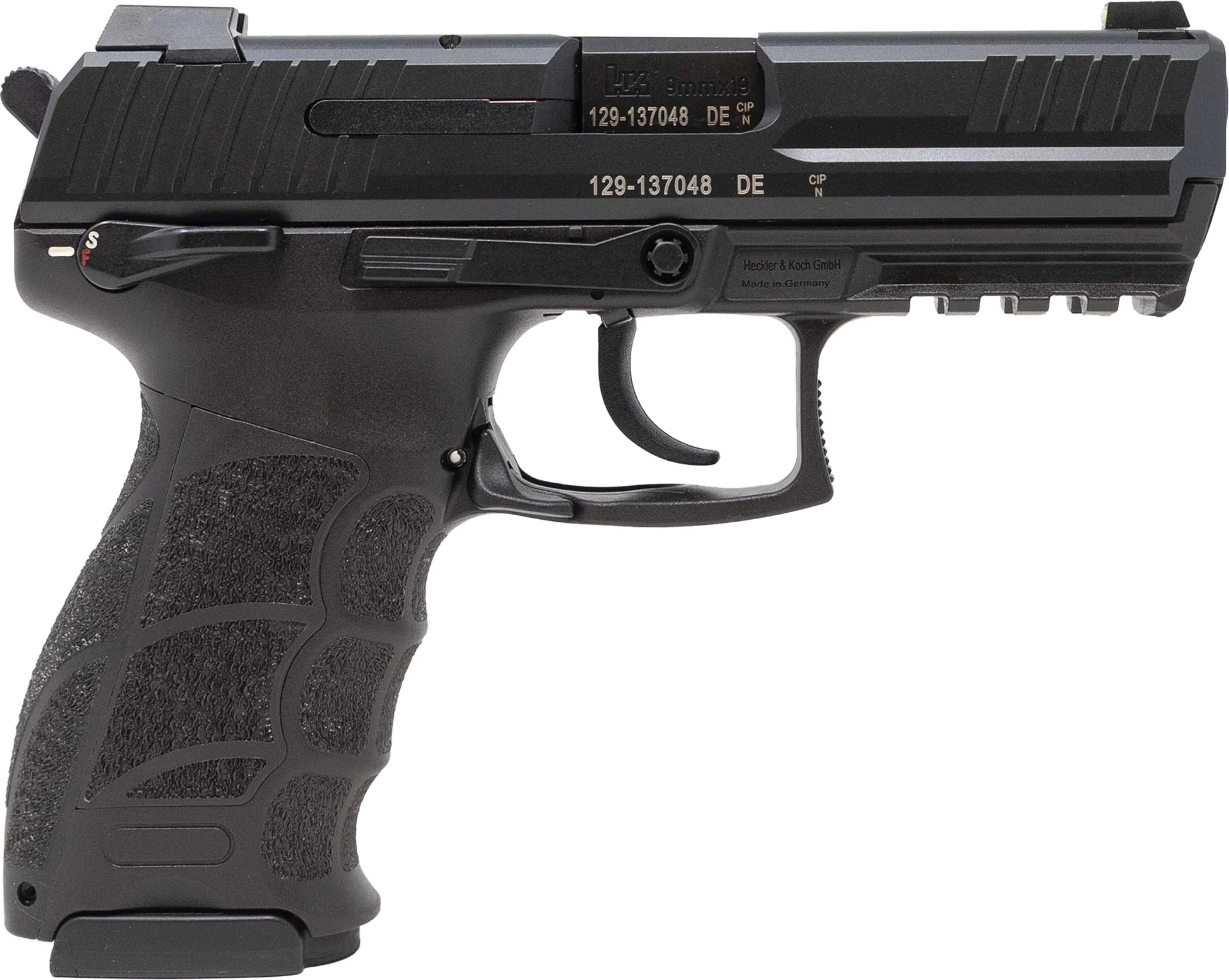 H&K P30 V3 9MM DA B 15RD