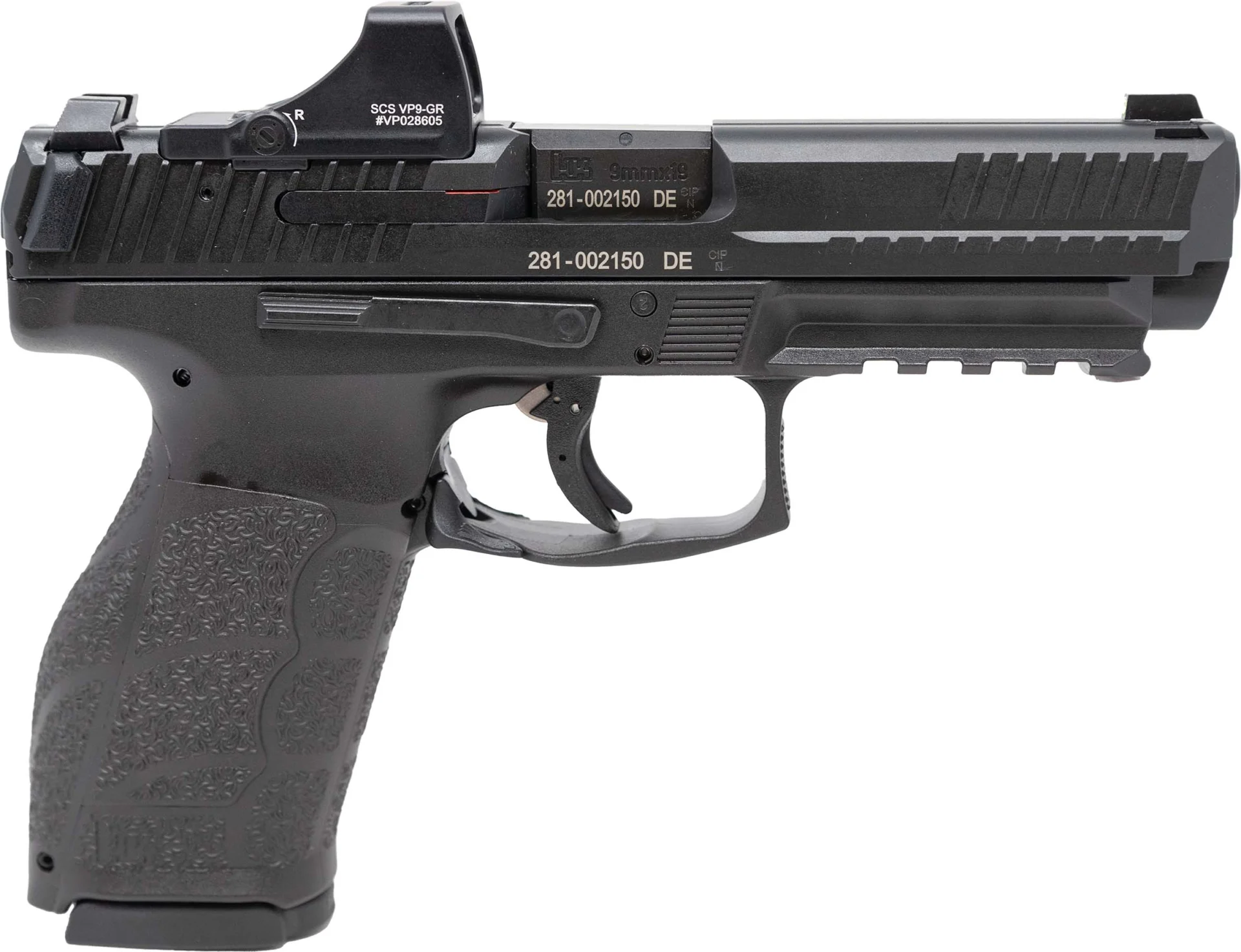 H&K VP9A1 F OE HLS 9MM BLK 10R