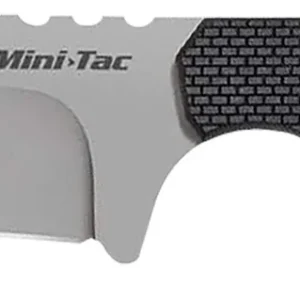 Cold Steel 49HTF Tac Mini 3.75" Fixed Plain Tanto Japanese AUS-8A SS Blade/ Black Griv-Ex Handle
