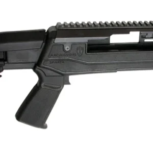 Archangel AA1430 Sparta Conversion Stock Black Synthetic 4 Position Collapsible with Pistol Grip for Ruger Mini-14, Mini Thirty