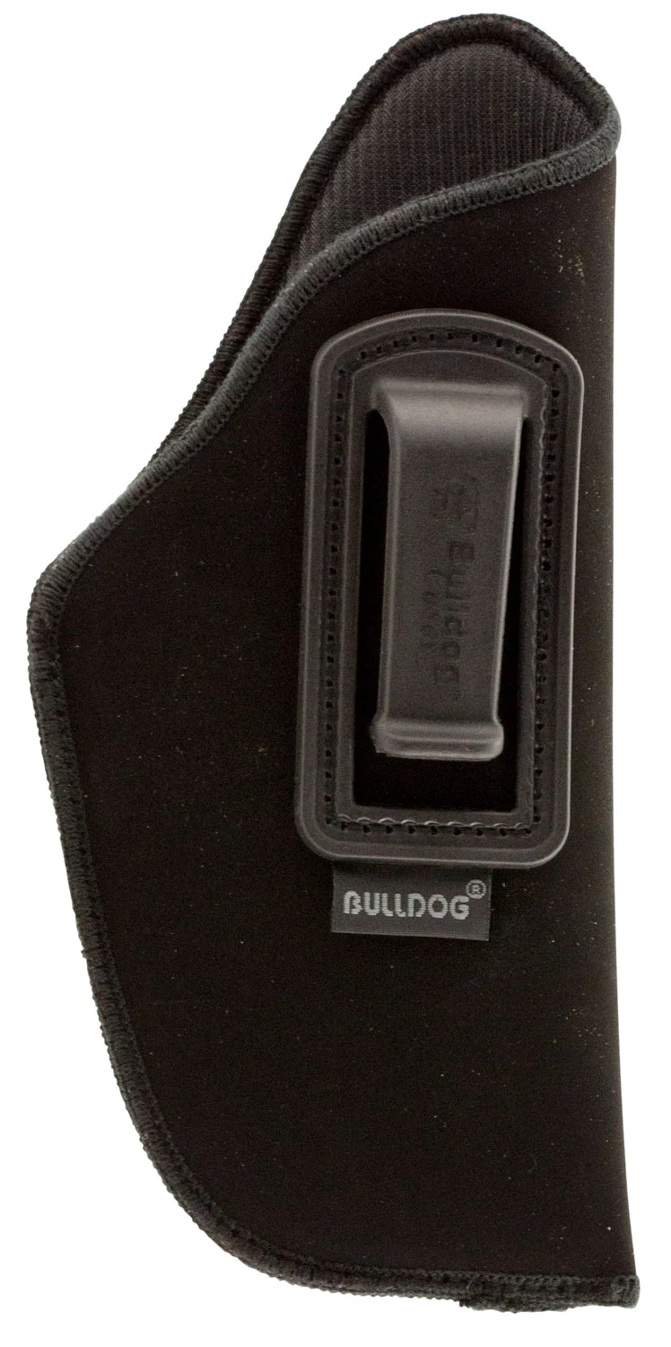 Bulldog DIP7 Deluxe IWB Black Suede Like Belt Clip Fits Glock 19/2.50-3.75" Barrel Right Hand